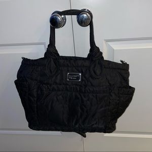 MARC JACOBS DIAPER BAG BLACK
